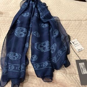 Alexander McQueen Chiffon Scarf